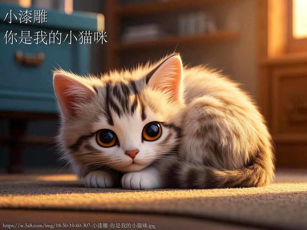 小漆雕你是我的小猫咪搞笑图片