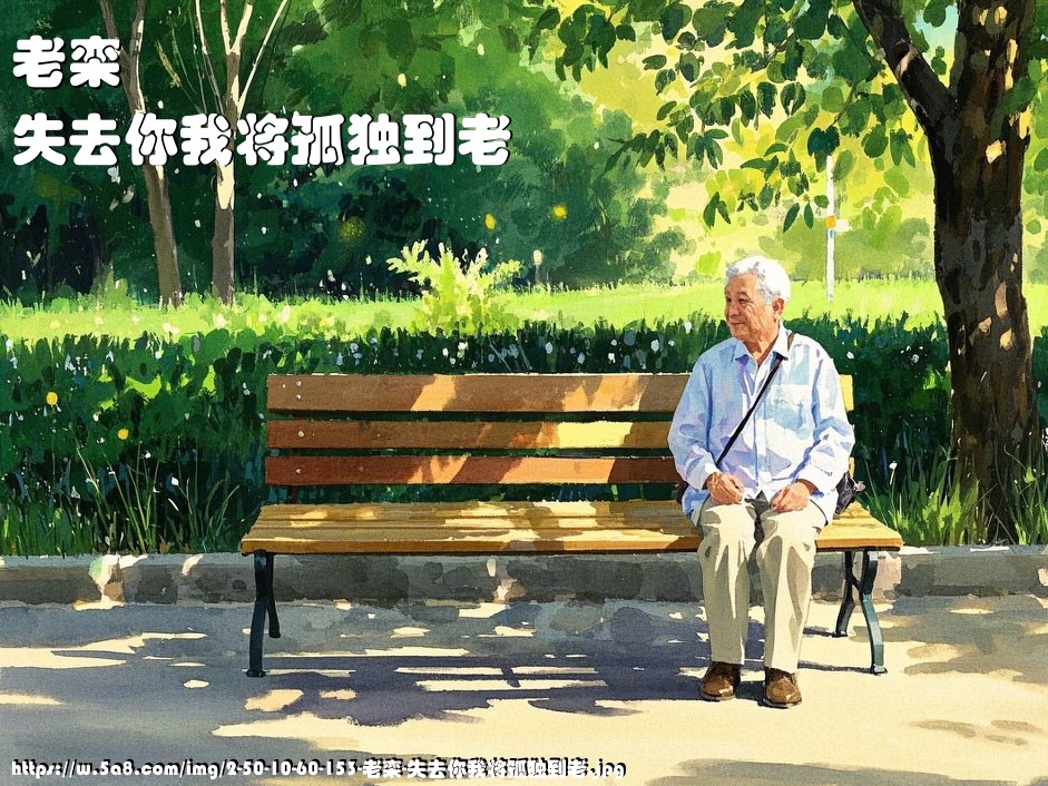 老栾失去你我将孤独到老搞笑图片