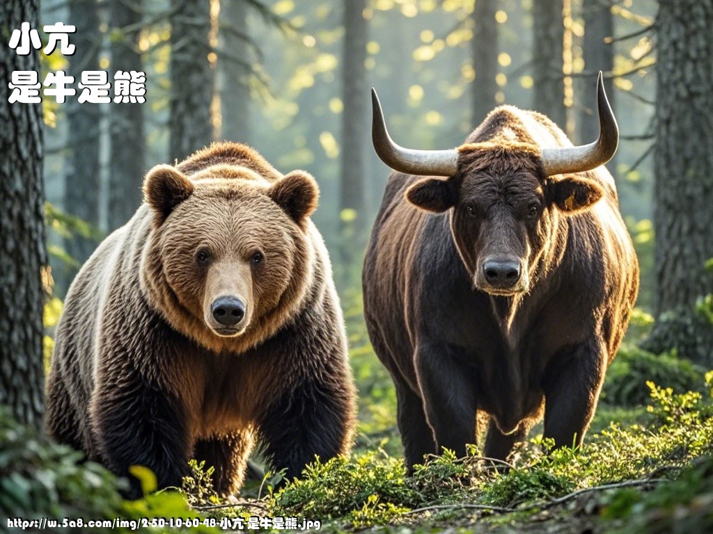 小亢是牛是熊搞笑图片