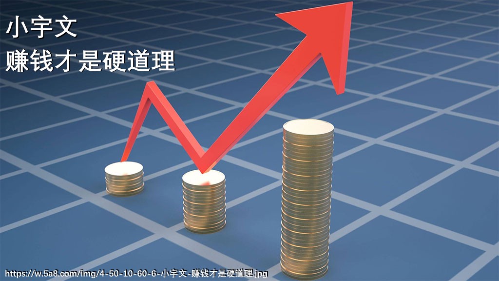 小宇文赚钱才是硬道理搞笑图片